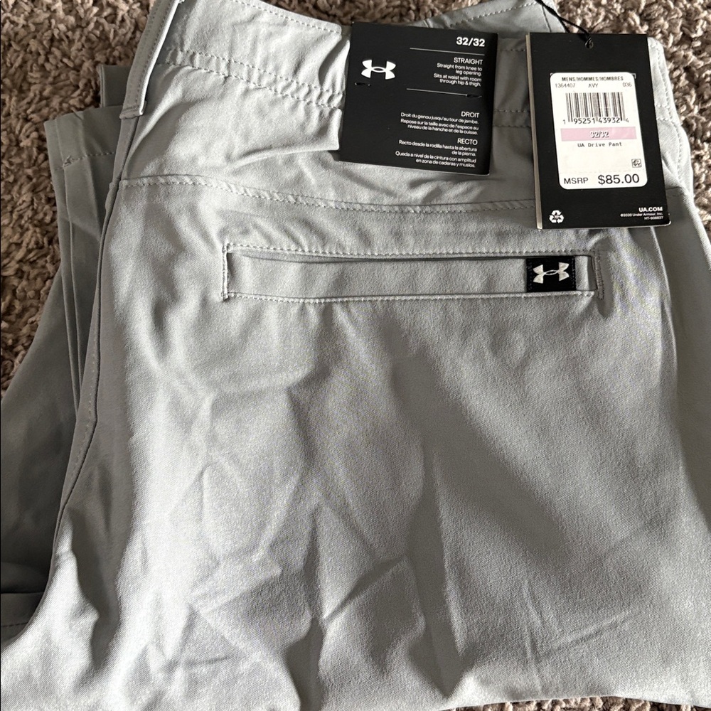 Under Armour Light Gray Pants